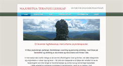 Desktop Screenshot of majorstuaterapifellesskap.no